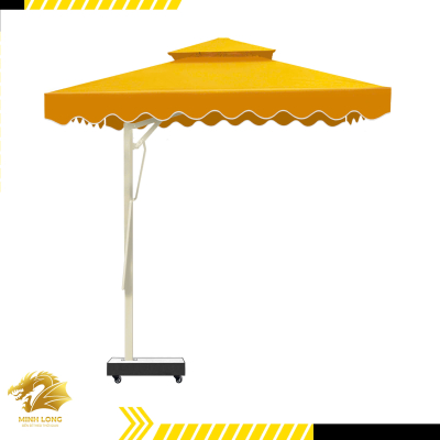 Dù vuông lệch tâm bèo lượn sóng