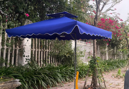 Dù Lệch Tâm Vuông 2m5 Cao Cấp Cho Không Gian Nhỏ