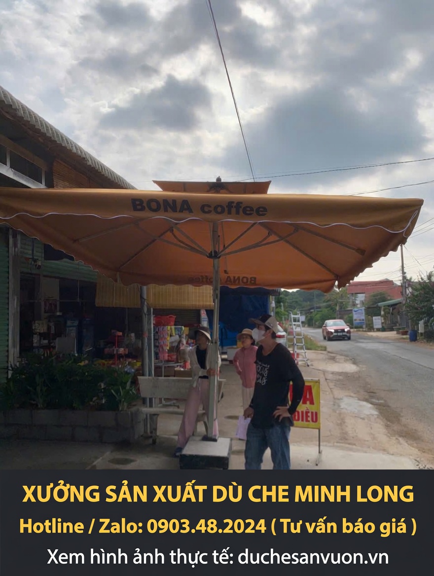 Làm Dù Lệch Tâm Che Nắng Ở Nhà Bè